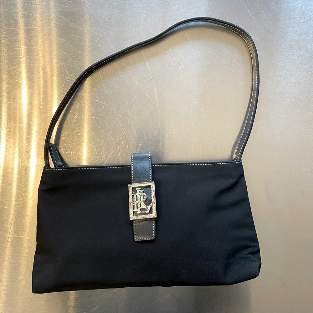 Vintage Ralph Lauren black nylon